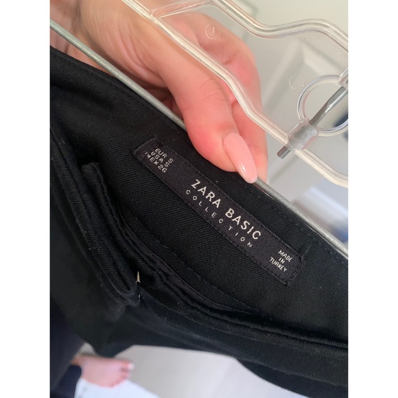 Zara - Work slacks with a split bottoms - Picture 8 of 8